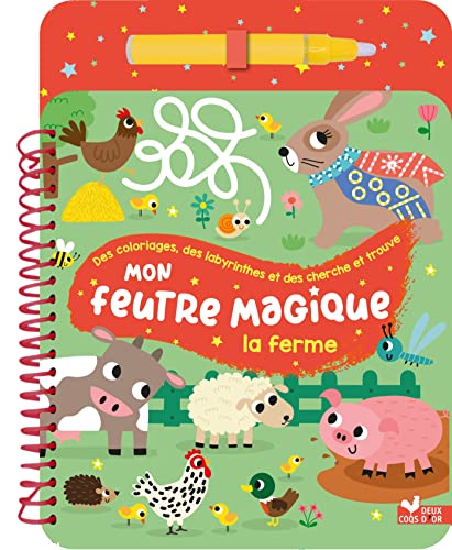 Mon feutre magique la ferme - avec feutre à réservoir d'eau