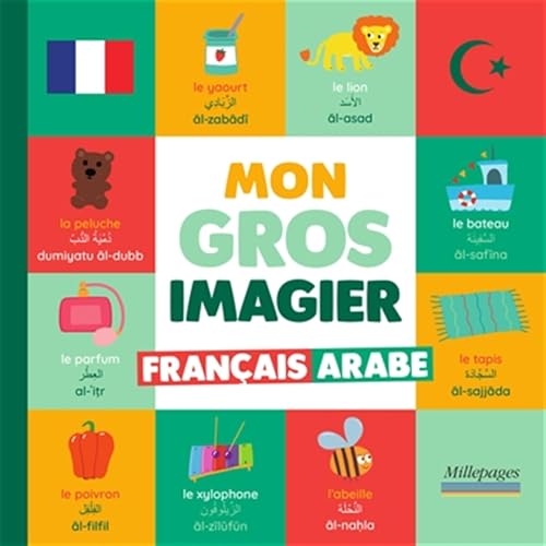 Mon gros imagier français-arabe von MILLEPAGES