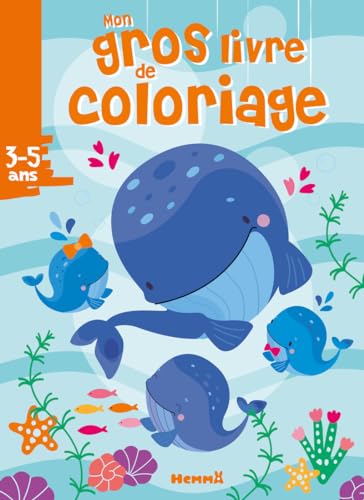 Mon gros livre de coloriage (Baleines) von HEMMA