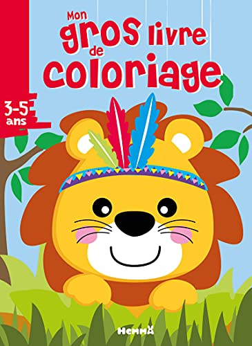 Mon gros livre de coloriage (Lion) von HEMMA
