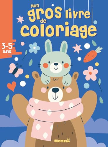 Mon gros livre de coloriage (Ours et lapin) von HEMMA