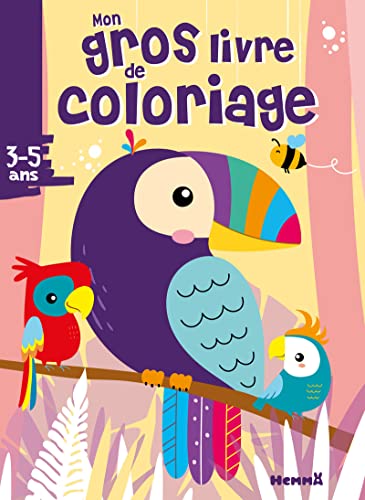 Mon gros livre de coloriage (Perroquets) von HEMMA