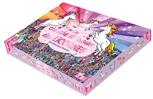Mon jeu cherche et trouve des licornes - coffret avec plateau et cartes Mon jeu cherche et trouve des licornes - coffret avec plateau et cartes von Deux Coqs D'Or