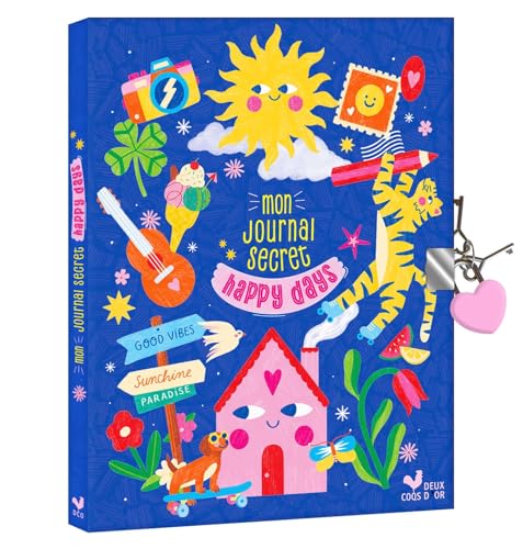 Mon journal secret Happy days von DEUX COQS D OR
