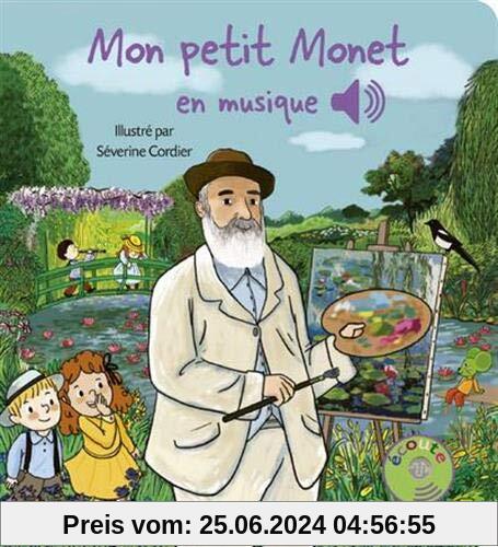 Mon petit Monet en musique (Mes premiers livres sonores)