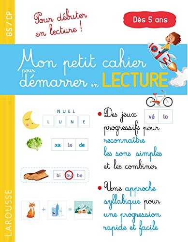 Mon petit cahier pour démarrer en lecture: GS/CP von LAROUSSE
