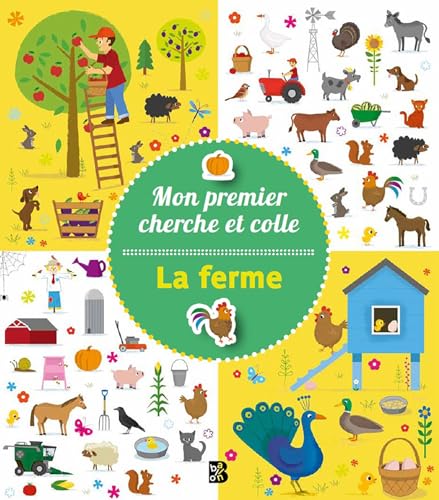 Mon premier cherche et colle: La ferme (OP imagerie 2024) (Mon premier cherche et colle, 1)