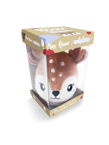 Mon renne antistress: 100 % douceur et bonne humeur - Coffret avec une mini-peluche et une carnet ludique von LAROUSSE