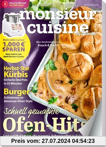Monsieur Cuisine by ZauberMix 05/23 : Rezepte für Monsieur Cuisine - Herbst - Kürbis - Burger - Ofen-Hits