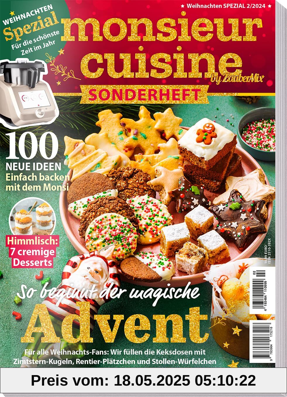 Monsieur Cuisine by ZauberMix - Weihnachts Sonderheft 02/24 - Advent - Backen - Geschenke zu Weihnachten Monsieur Cuisine by ZauberMix - Weihnachts Sonderheft 02/24 - Advent - Backen - Geschenke zu Weihnachten