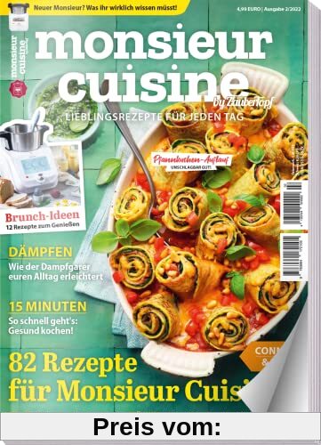 Monsieur Cuisine by mein Zaubertopf 02/22 : 82 Rezepte für Monsieur Cuisine - Brunch-Ideen zu Ostern , schnell und gesund Kochen - Connect & Plus
