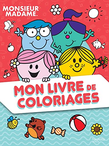 Monsieur Madame - Mon livre de coloriages von HACHETTE JEUN.