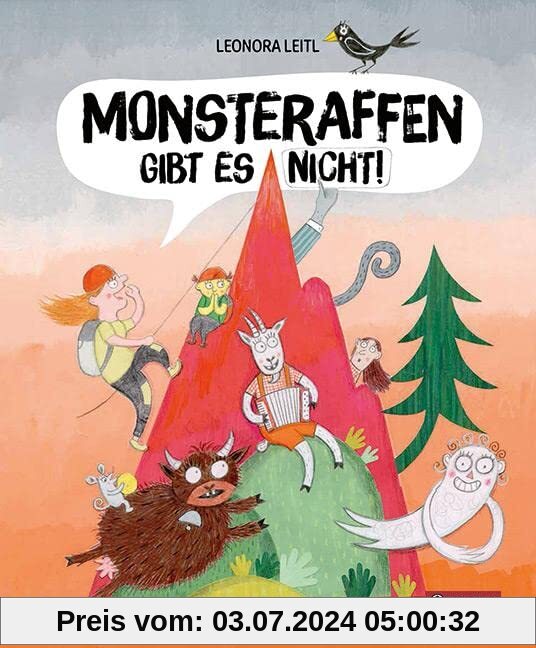 Monsteraffen gibt es nicht: Ein humorvolles Bilderbuch über Falschmeldungen und Vorurteile. Ab 5 Jahren