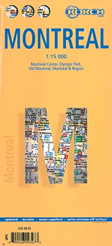 Montreal 1 : 15 000 (Borch Maps)