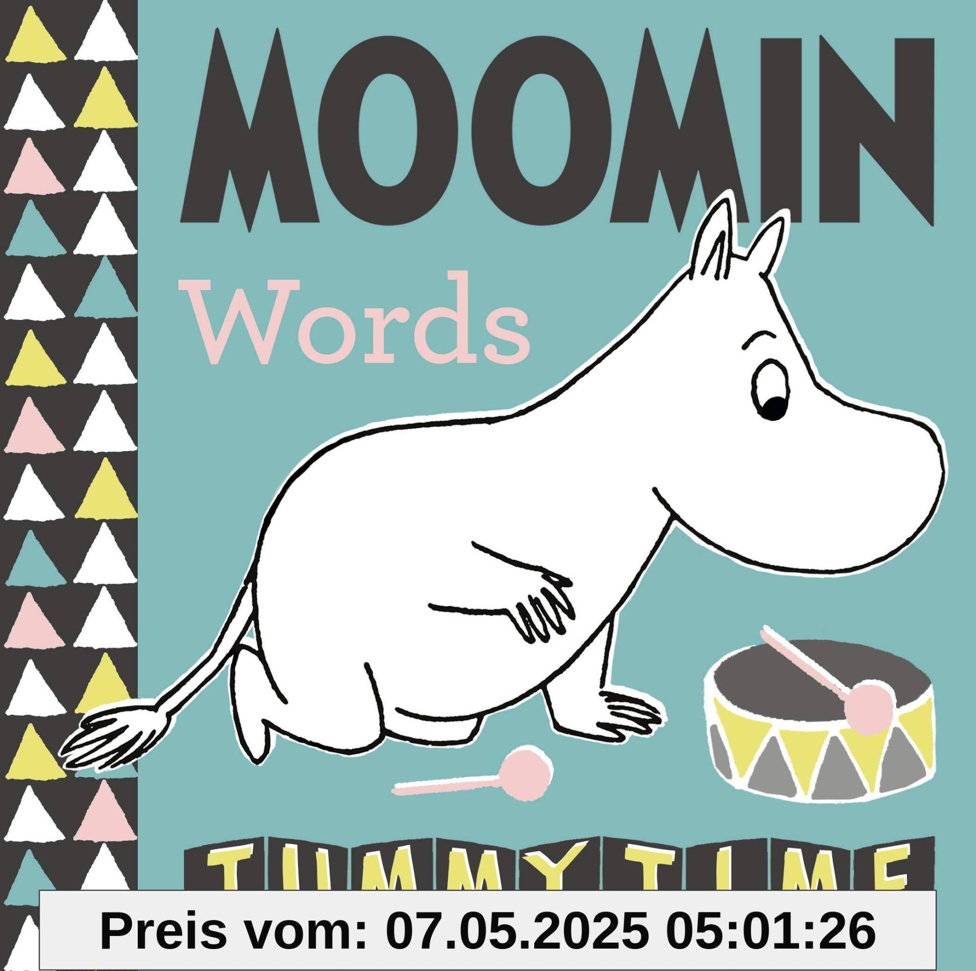 Moomin Baby: Words Tummy Time Concertina Book