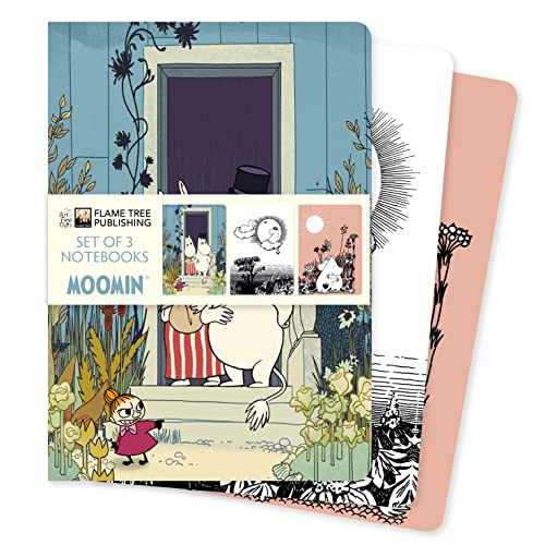 Moomin Set of 3 Standard Notebooks (Standard Notebook Collection) von Flame Tree Publishing