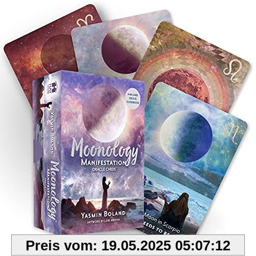 Moonology Manifestation Oracle: A 48-Card Deck and Guidebook