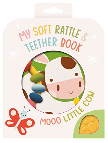 Mooo Little Cow (My Soft Rattle & Teether Book)