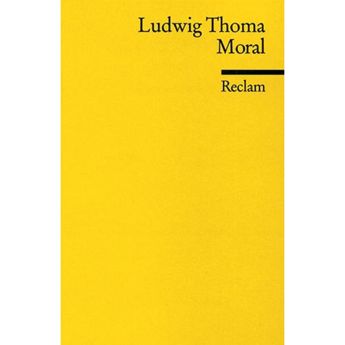 Moral von Reclam Philipp Jun.