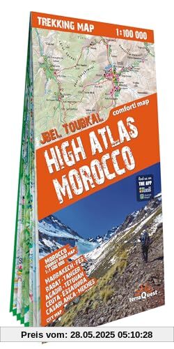 Morocco & High Atlas lam.: High Atlas Morocco (Trekking map)