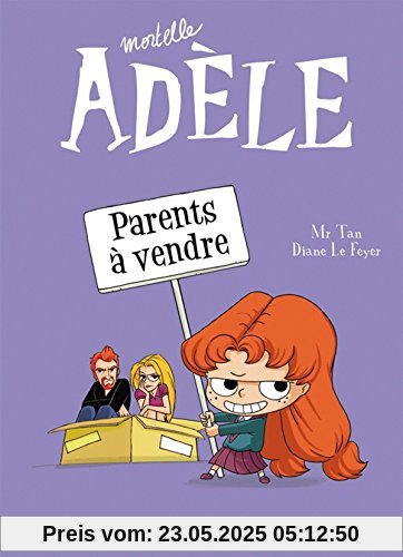 Mortelle Adèle, Tome 8 : Parents à vendre