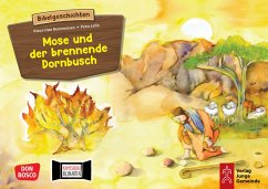 Mose und der brennende Dornbusch. Exodus Teil 4. Kamishibai Bildkartenset. von Don Bosco Medien