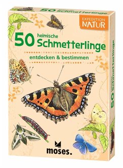 Moses MOS09722 - Expedition Natur: 50 heimische Schmetterlinge, Lernkarten von moses. Verlag