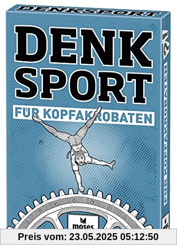 Moses. Denksport für Kopfakrobaten l 50 Aufgaben und Rätsel für das Kopftraining zwischendurch l Für Kinder ab 12 Jahren und Erwachsene