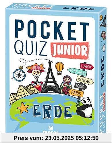 Moses. Pocket Quiz Junior - Erde, Das Kinderquiz mit 100 Fragen und Fakten rund um die Welt zu Geografie, Geschichte, Kultur und Astronomie, Für Kinder ab 8 Jahren Moses. Pocket Quiz Junior - Erde, Das Kinderquiz mit 100 Fragen und Fakten rund um die Welt zu Geografie, Geschichte, Kultur und Astronomie, Für Kinder ab 8 Jahren