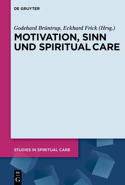 Motivation Sinn und Spiritual Care von Gruyter Walter de GmbH