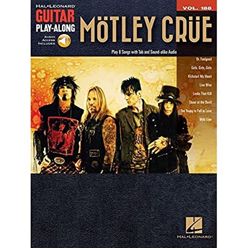 Motley Crue (Guitar Play-along, Band 188): Guitar Play-Along Volume 188 (Guitar Play-along, 188, Band 188)
