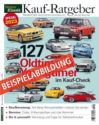 Motor Klassik Spezial - 01/2024: Die schönsten Reisen für Oldtimer & Youngtimer