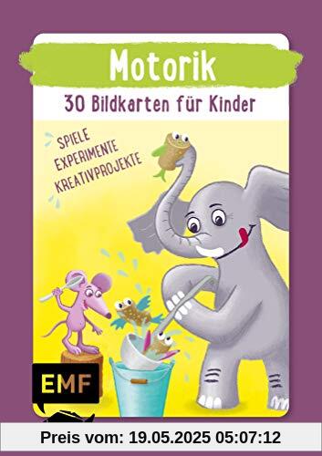 Motorik – 30 Bildkarten für Kinder im Kindergarten- und Vorschulalter: Nie wieder Langeweile! Spiele, Experimente und kleine Kreativprojekte für Zwischendurch Motorik – 30 Bildkarten für Kinder im Kindergarten- und Vorschulalter: Nie wieder Langeweile! Spiele, Experimente und kleine Kreativprojekte für Zwischendurch
