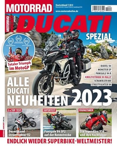 Motorrad Ducati Spezial: Sonderheft 2022 von Motorbuch Verlag