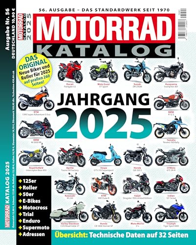 Motorrad-Katalog 2025 von Motorbuch