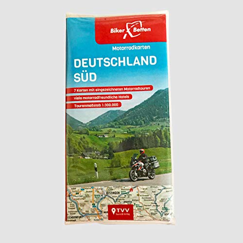 Motorradkarten Set Deutschland Süd: BikerBetten Tourenkarten 1:300 000 Motorradkarten Set Deutschland Süd: BikerBetten Tourenkarten 1:300 000 von Touristik-Verlag Vellmar