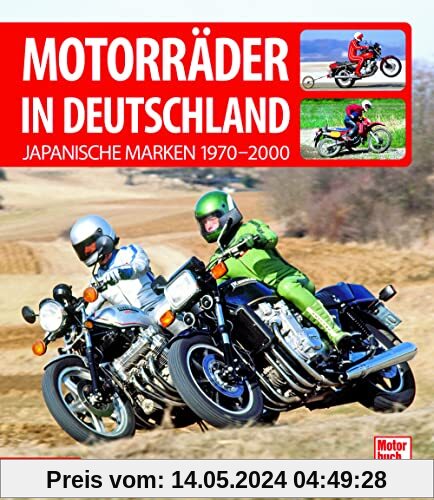 Motorräder in Deutschland: Japanische Marken 1970-2000