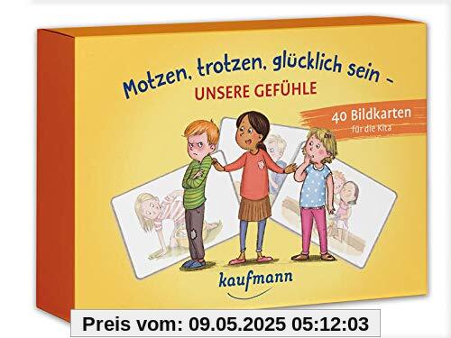Motzen, trotzen, glücklich sein - Unsere Gefühle: 40 Bildkarten für die Kita (PraxisIdeen für Kindergarten und Kita)
