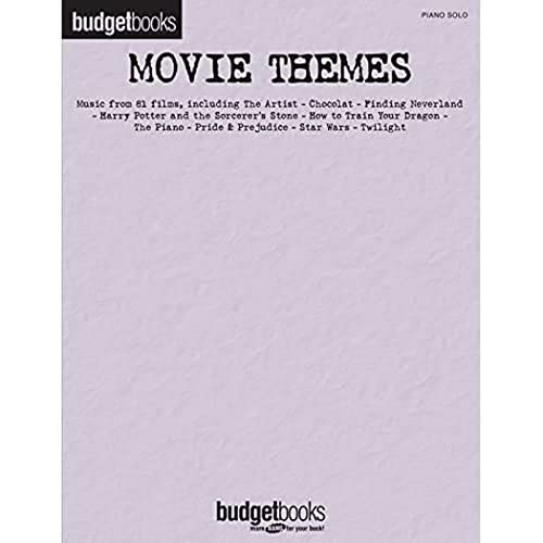 Movie Themes: Budget Books: Piano Solo von HAL LEONARD