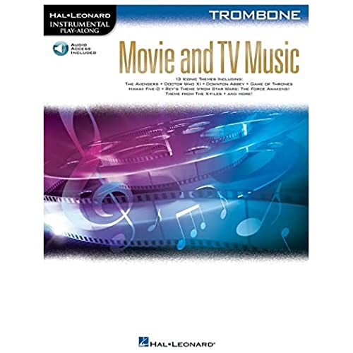 Movie and TV Music for Trombone: Instrumental Play-Along Series [With Access Code] (Hal Leonard Instrumental Play-along) von Hal Leonard