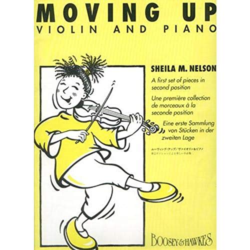 Moving Up: Eine erste Sammlung von Stücken in der zweiten Lage. Violine und Klavier.
