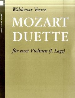 Mozart-Duette, für 2 Violinen, Spielpartitur von Heinrichshofen