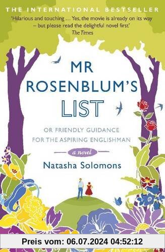 Mr. Rosenblum's List: Or Friendly Guidance for the Aspiring Englishman