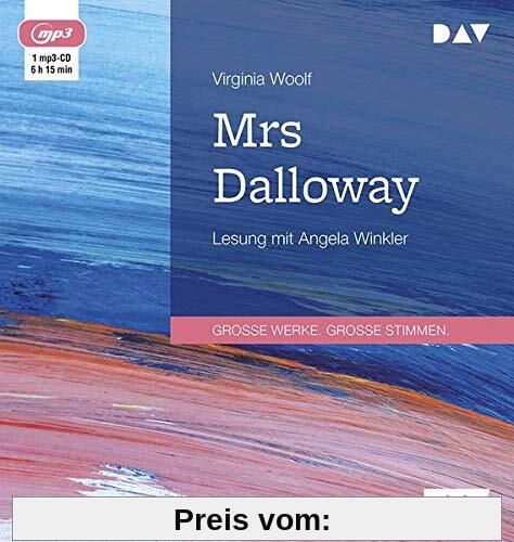 Mrs Dalloway: Lesung mit Angela Winkler (1 mp3-CD)