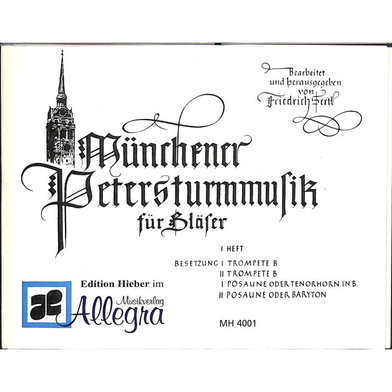 Münchner Petersturmmusik 1 Münchner Petersturmmusik 1
