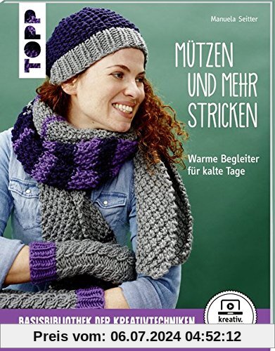 Mützen und mehr stricken (kreativ.startup.): Warme Begleiter für kalte Tage