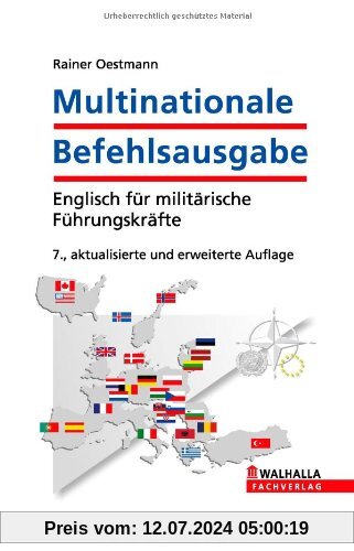 Multinationale Befehlsausgabe inkl. E-Book-Download: Englisch für militärische Führungskräfte