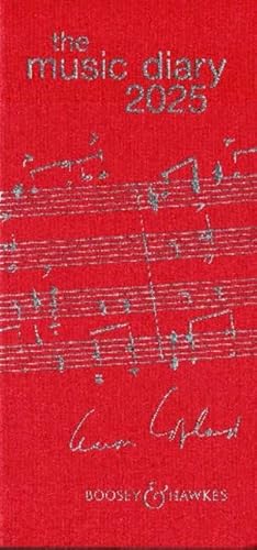 Music Diary 2025: red