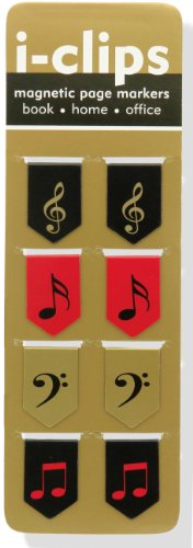 Music I-Clips Magnetic Page Markers Music I-Clips Magnetic Page Markers von Peter Pauper Press