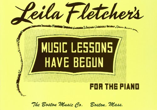 Music Lessons Have Begun. Klavier Solo. von Music Sales